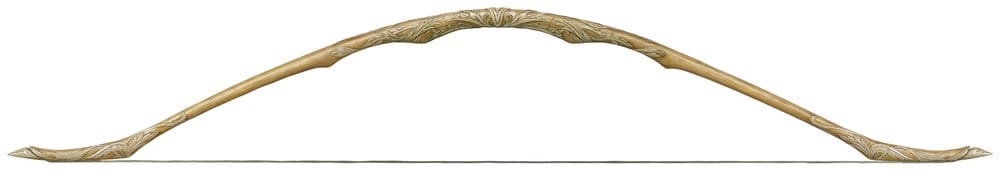 Lord of the Rings Replica 1/1 Legolas Lothlórien Bow with arrow 97 cm