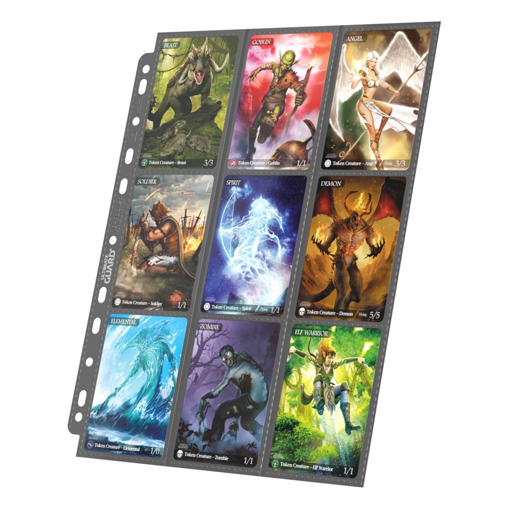 Ultimate Guard 18-Pocket Pages Side-Loading Gray (10)