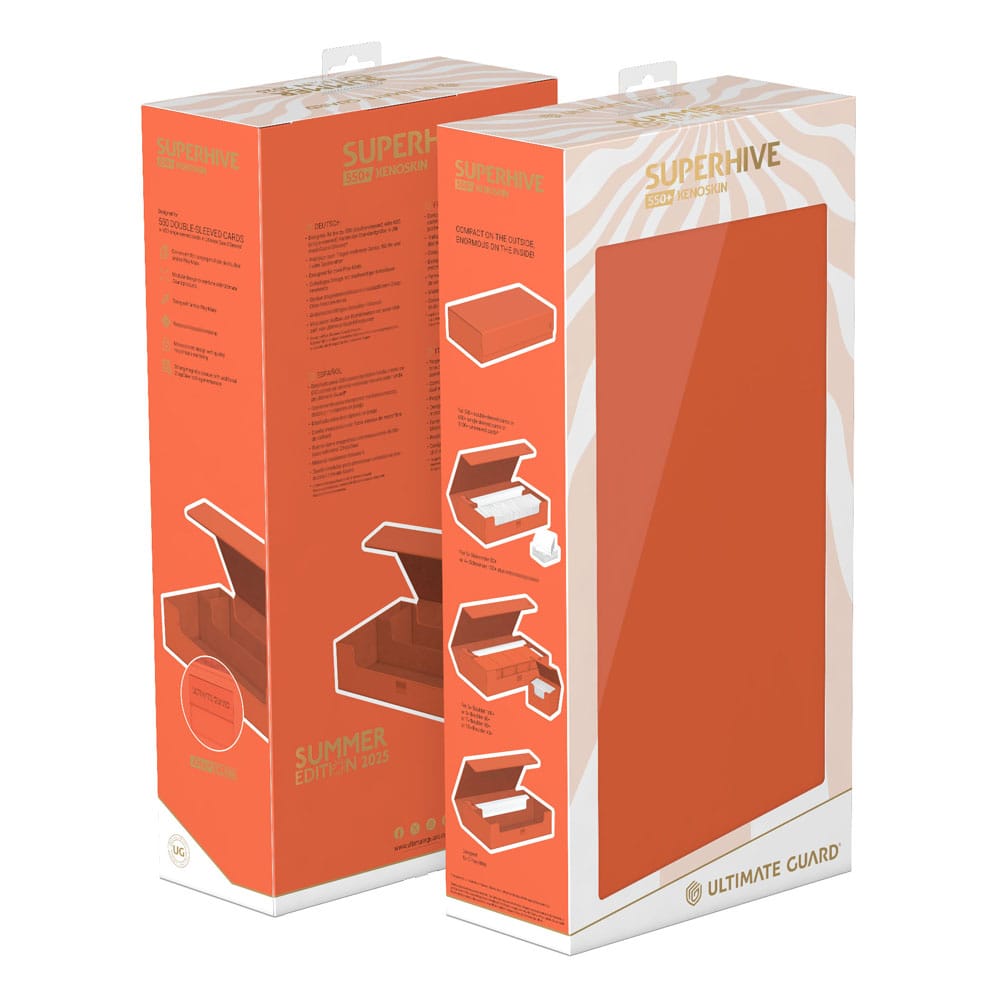 Ultimate Guard Superhive 550+ Xenoskin "Summer Edition 2025" - Peach