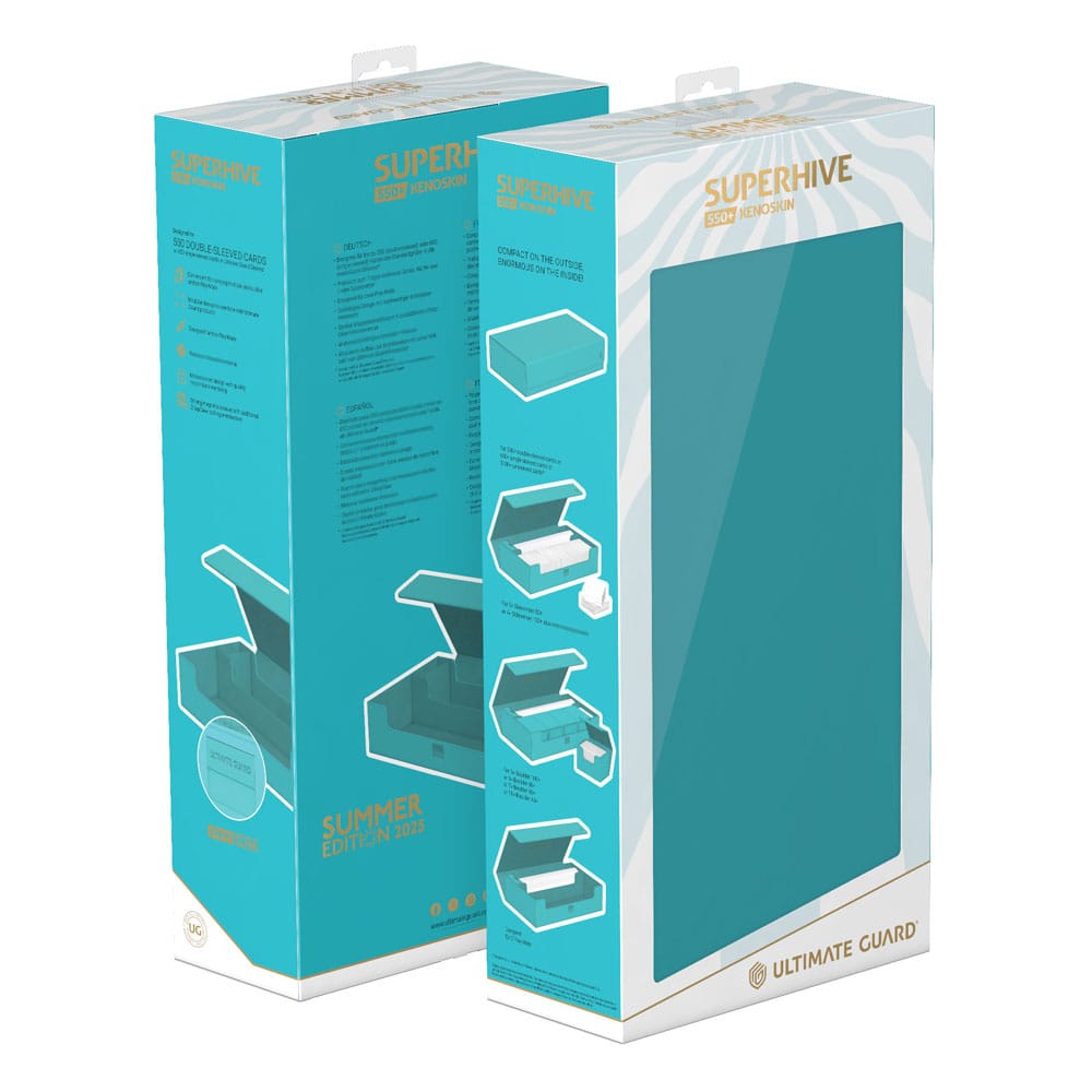 Ultimate Guard Superhive 550+ Xenoskin "Summer Edition 2025" - Lagoon