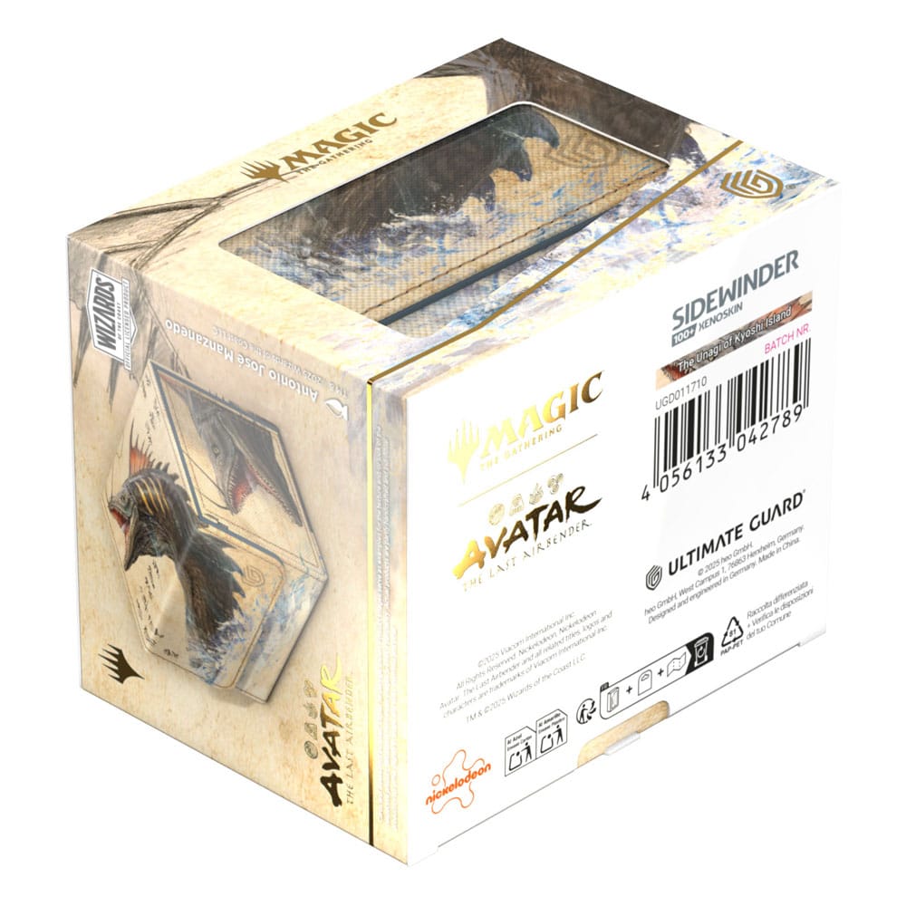 Ultimate Guard Sidewinder 100+ Xenoskin Magic: The Gathering | Avatar: The Last Airbender - Legendary Blue Rare (Alternate Art)