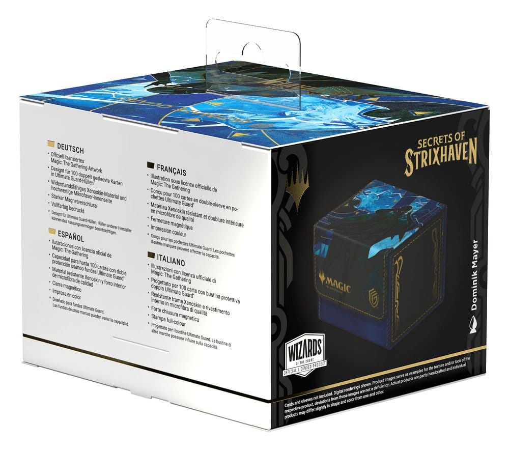 Ultimate Guard Sidewinder 100+ Xenoskin Magic: The Gathering "Secrets of Strixhaven" - Blue Rare (Alternate Art)