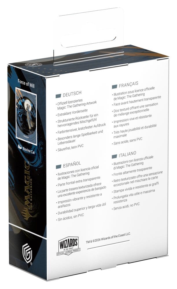 Ultimate Guard Art Sleeves Magic: The Gathering "Secrets of Strixhaven" - Blue Mythic 3 (Alternate Art)