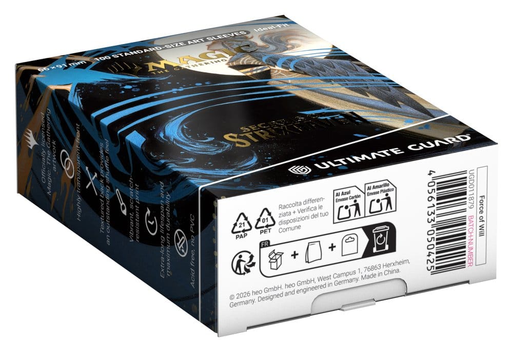 Ultimate Guard Art Sleeves Magic: The Gathering "Secrets of Strixhaven" - Blue Mythic 3 (Alternate Art)
