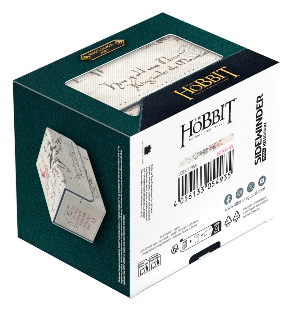 Ultimate Guard Sidewinder 100 Xenoskin The Hobbit™ - Thrór's Map
