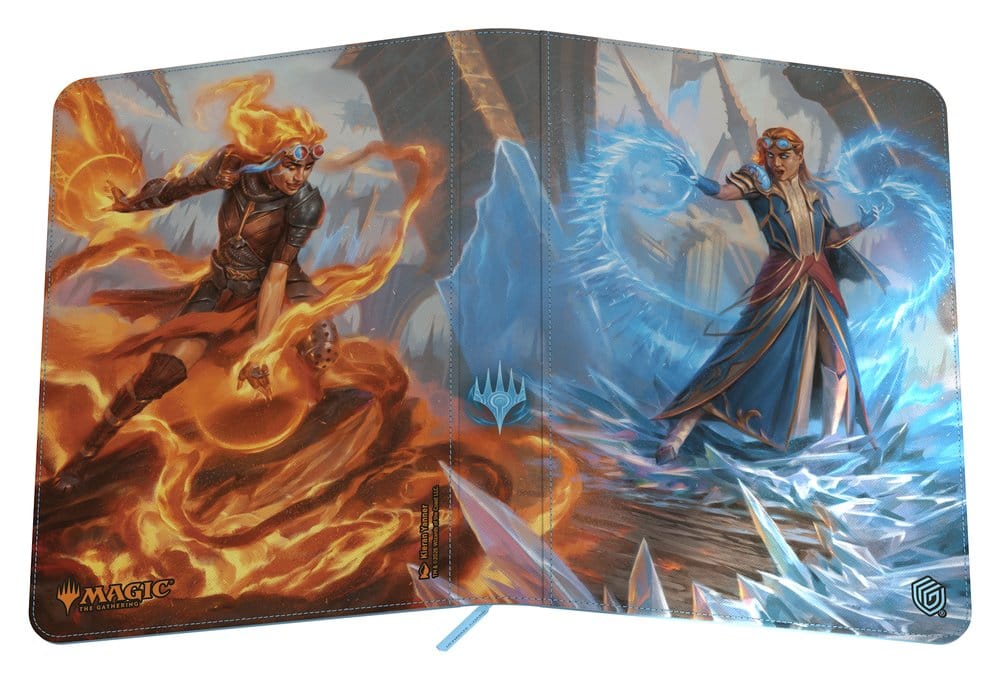 Ultimate Guard Zipfolio 360 Xenoskin Magic: The Gathering "Reality Fracture" - Red Mythic / Blue Mythic