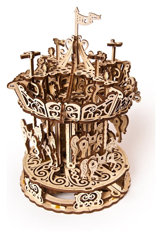 Ugears 3D Wooden Puzzle Carousel