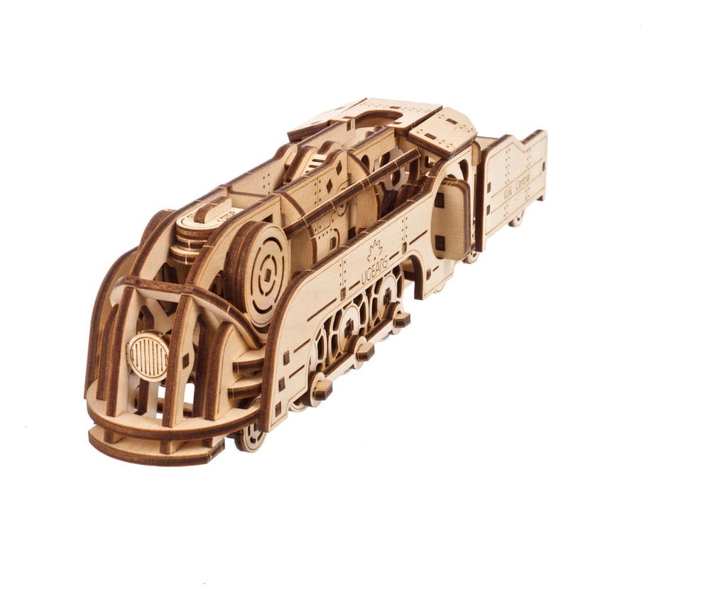 Ugears 3D Wooden Puzzle Mini Locomotive