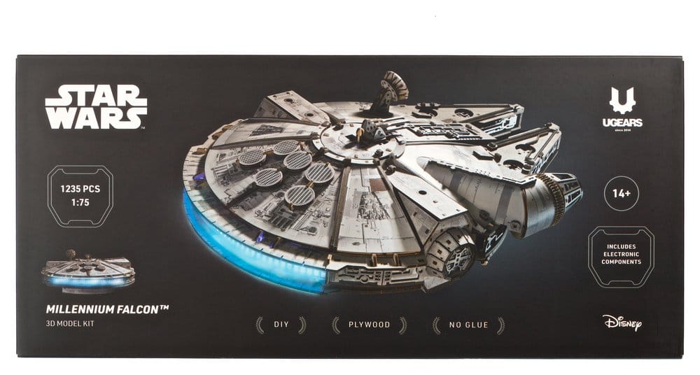 Star Wars 3D Wooden Puzzle Millennium Falcon