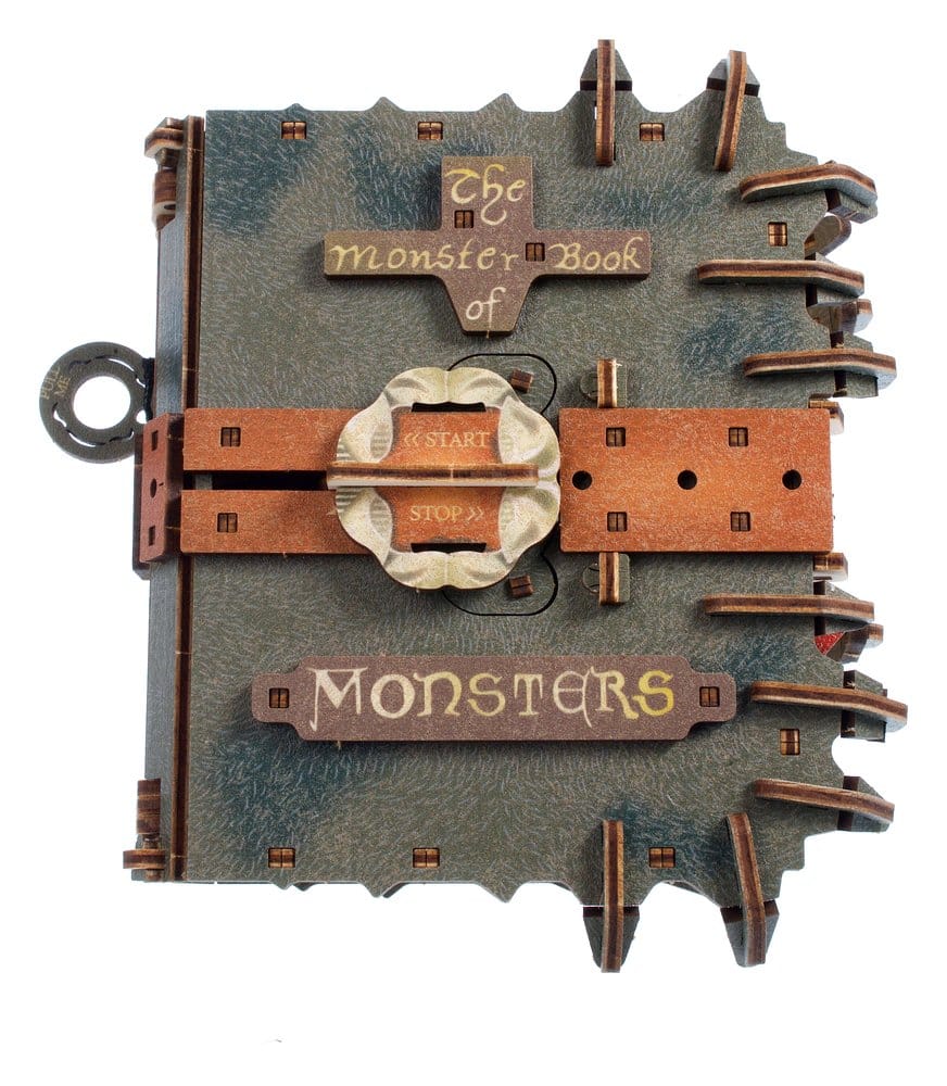 Harry Potter 3D Wooden Puzzle The Monster Book of Monsters