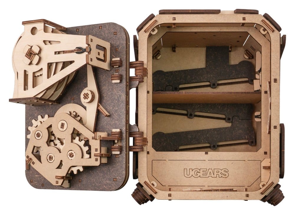 Ugears 3D Wooden Model Kit Safe Too 17 cm