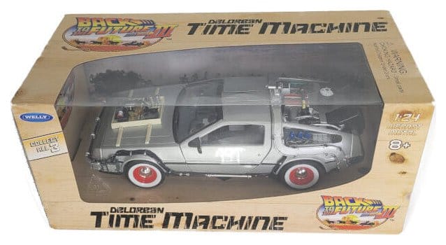 Back to the Future III Diecast Model 1/24 ´81 DeLorean LK Coupe
