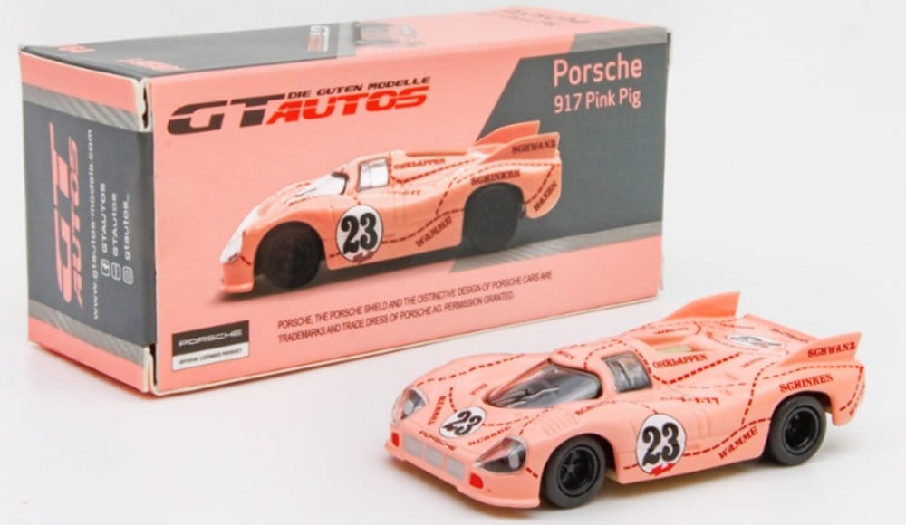 Porsche Diecast 1/64 Model 917/20 Pink Pig 7 cm