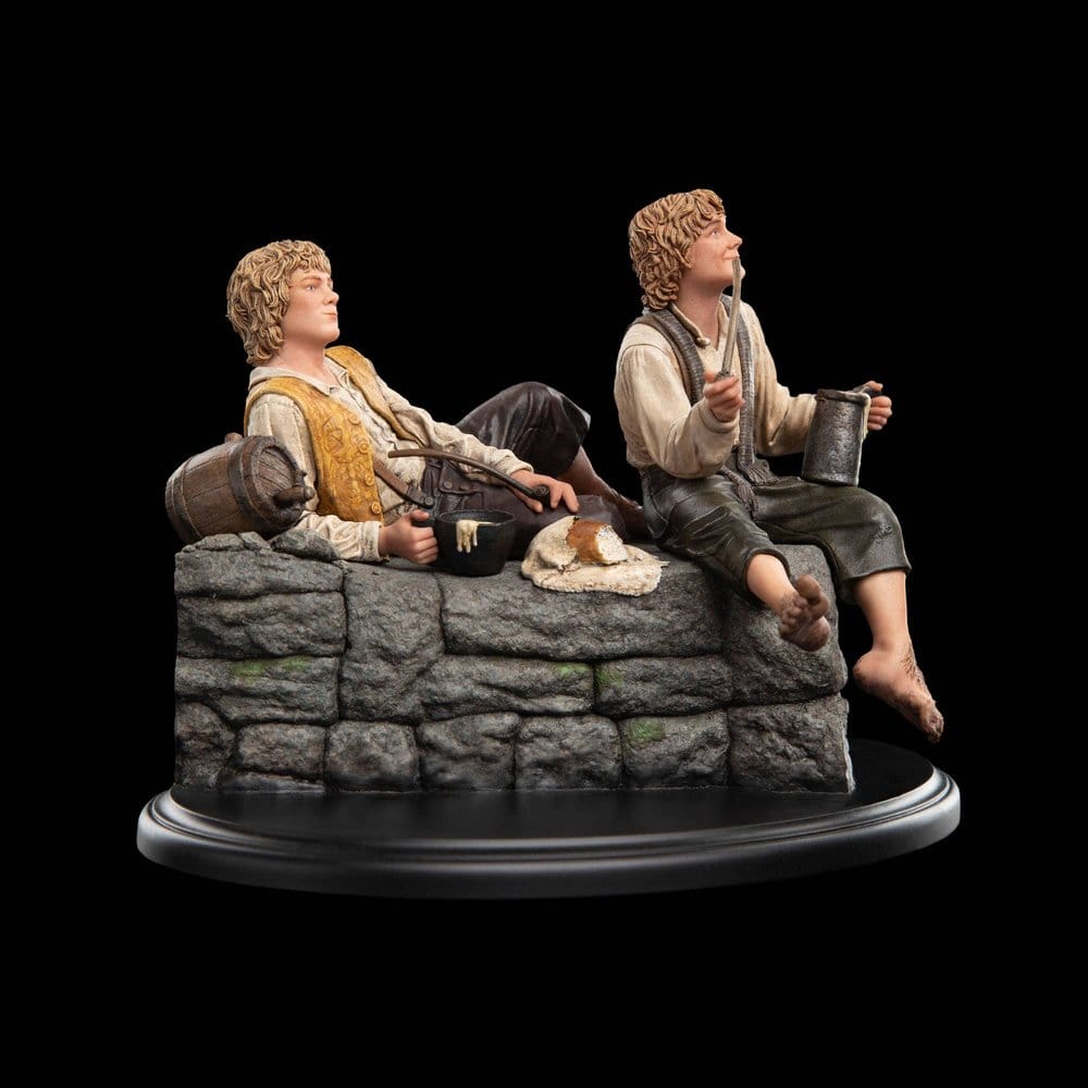 The Lord of the Rings Mini Statue Merry and Pippin 12 cm