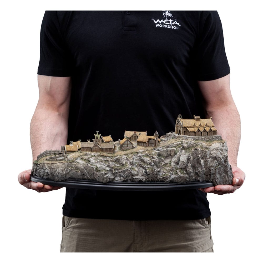 Lord of the Rings Statue Edoras - Limited Edition 15 cm