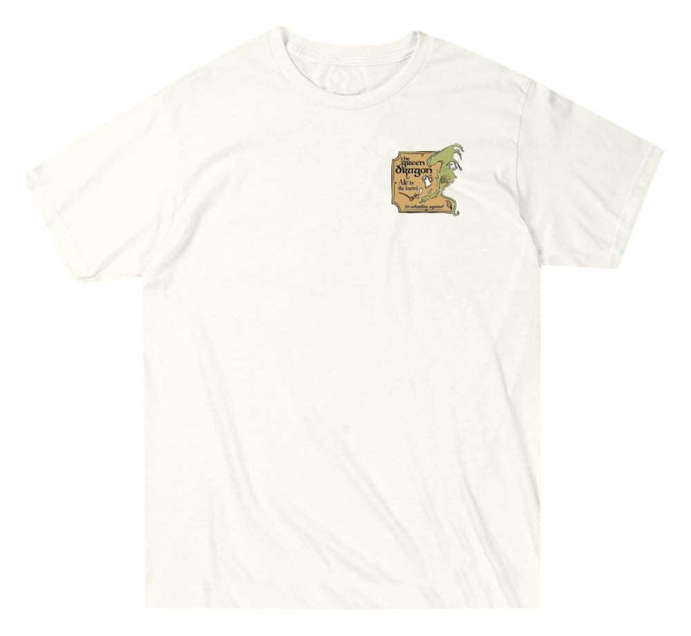 The Lord of the Rings T-Shirt Green Dragon Inn / Cream 3XL