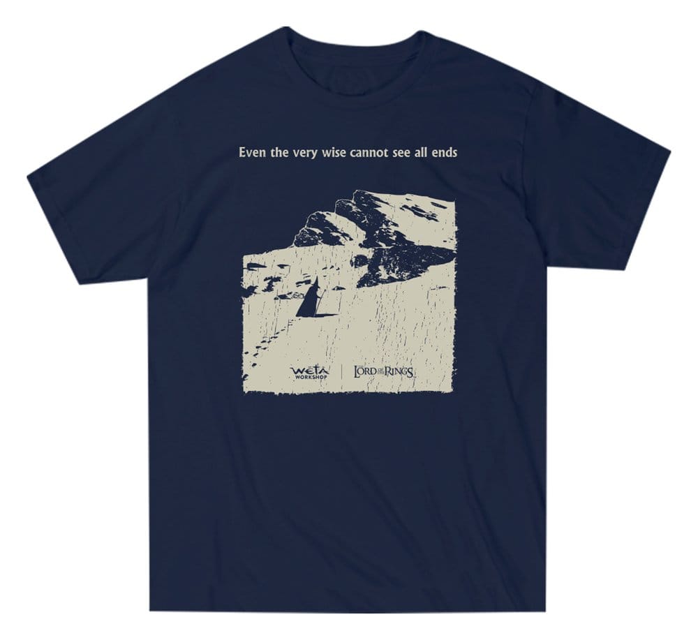 The Lord of the Rings T-Shirt Wise Cannot See / Navy 3XL