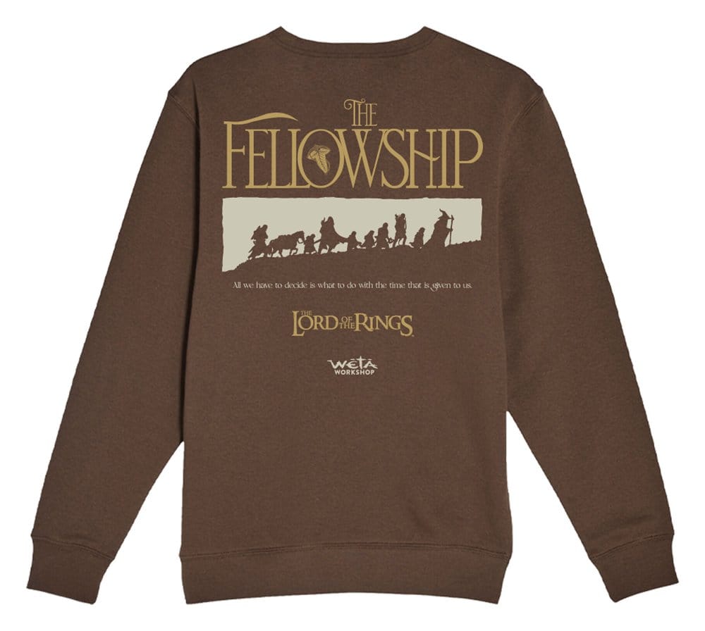 The Lord of the Rings Sweatshirt The Fellowship / Chestnut M