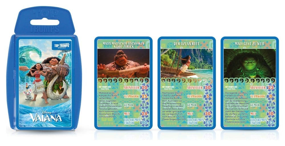 Moana Card Game Top Trumps *German Version*