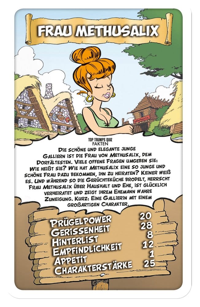 Asterix Card Game Top Trumps *German Version*
