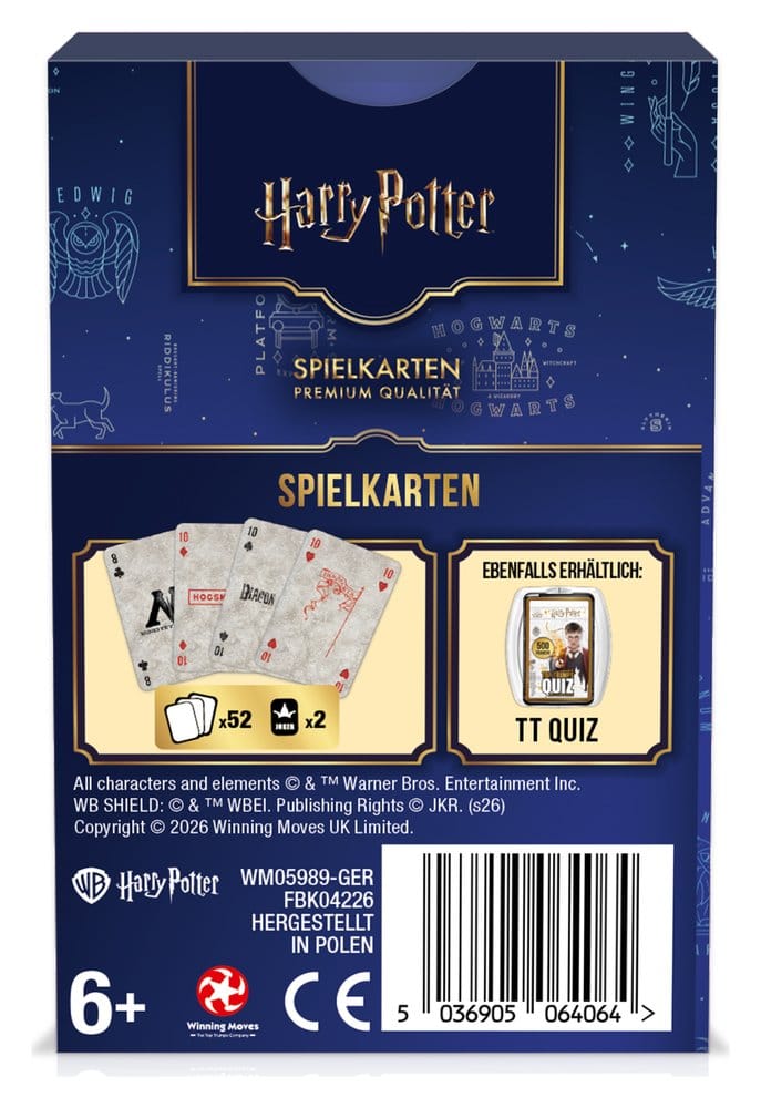 Harry Potter Playing Cards *German Version*