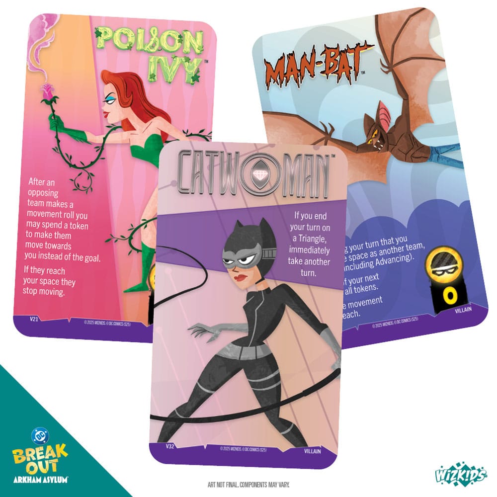 DC Breakout: Arkham Asylum Card Game *English Version*
