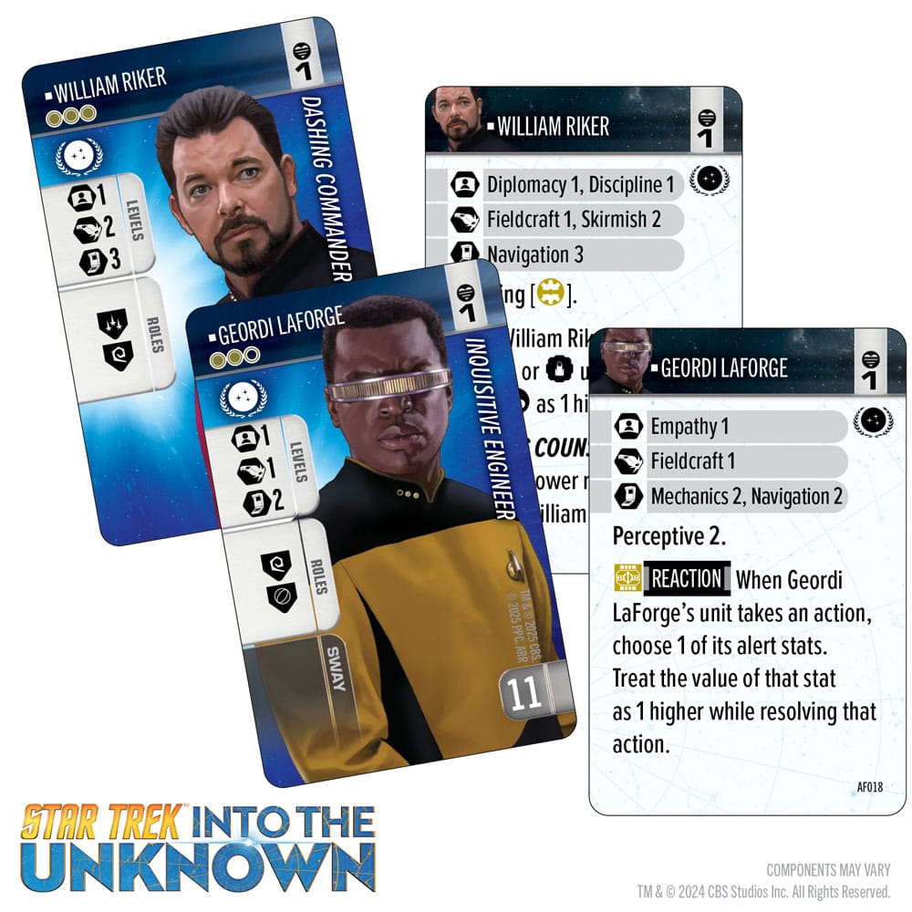 Star Trek: Into the Unknown Miniatures Game Expansion Rising Tensions *English Version*