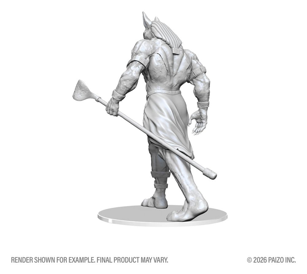 Pathfinder Deep Cuts Unpainted Boxed Miniature Giant Animated Statue