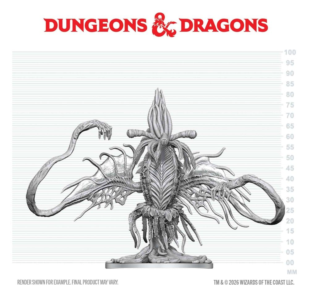 Dungeons & Dragons Nolzur's Marvelous Miniatures Unpainted Miniature Elder Thing 20 cm