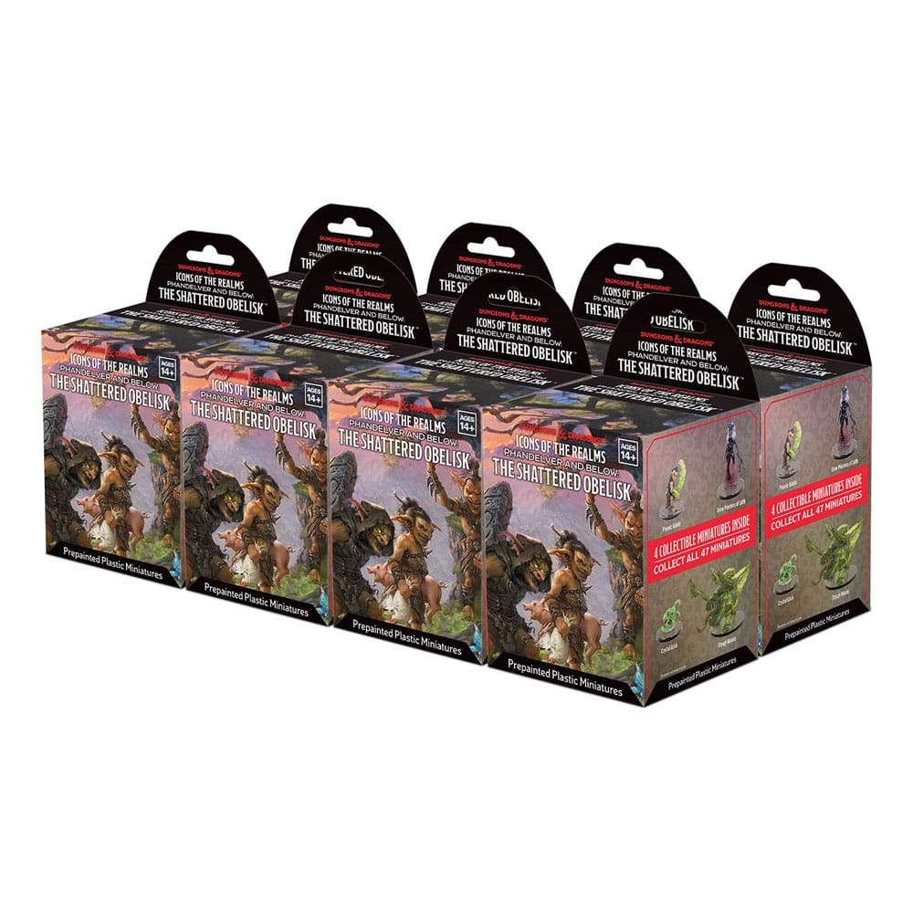 D&D Icons of the Realms: Phandelver and Below: The Shattered Obelisk (Set #29) Booster Brick (8)