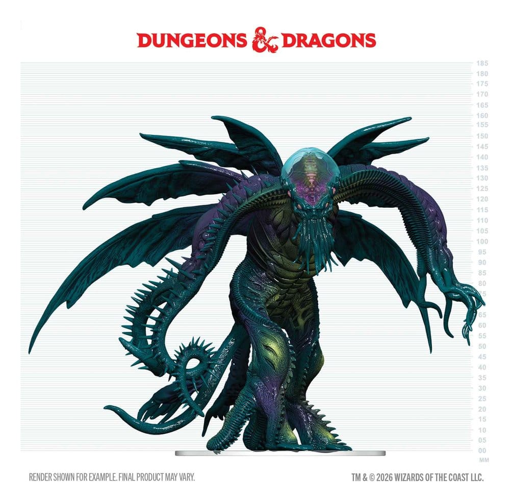 D&D Icons of the Realms Boxed Prepainted Miniatures Cthulhu 20 cm