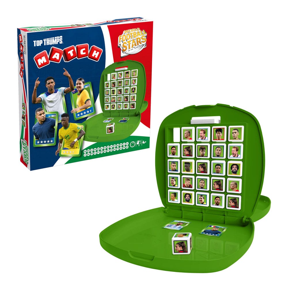 World Football Stars Top Trumps Match - The Crazy Cube Game Green Version