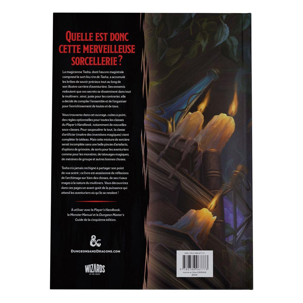 Dungeons &amp; Dragons RPG Le Chaudron des Merveilles de Tasha french