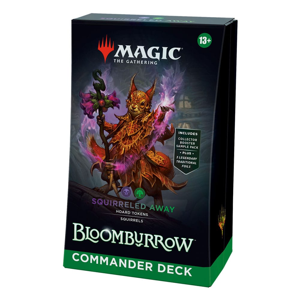 Magic the Gathering Bloomburrow Commander Decks Display (4) english