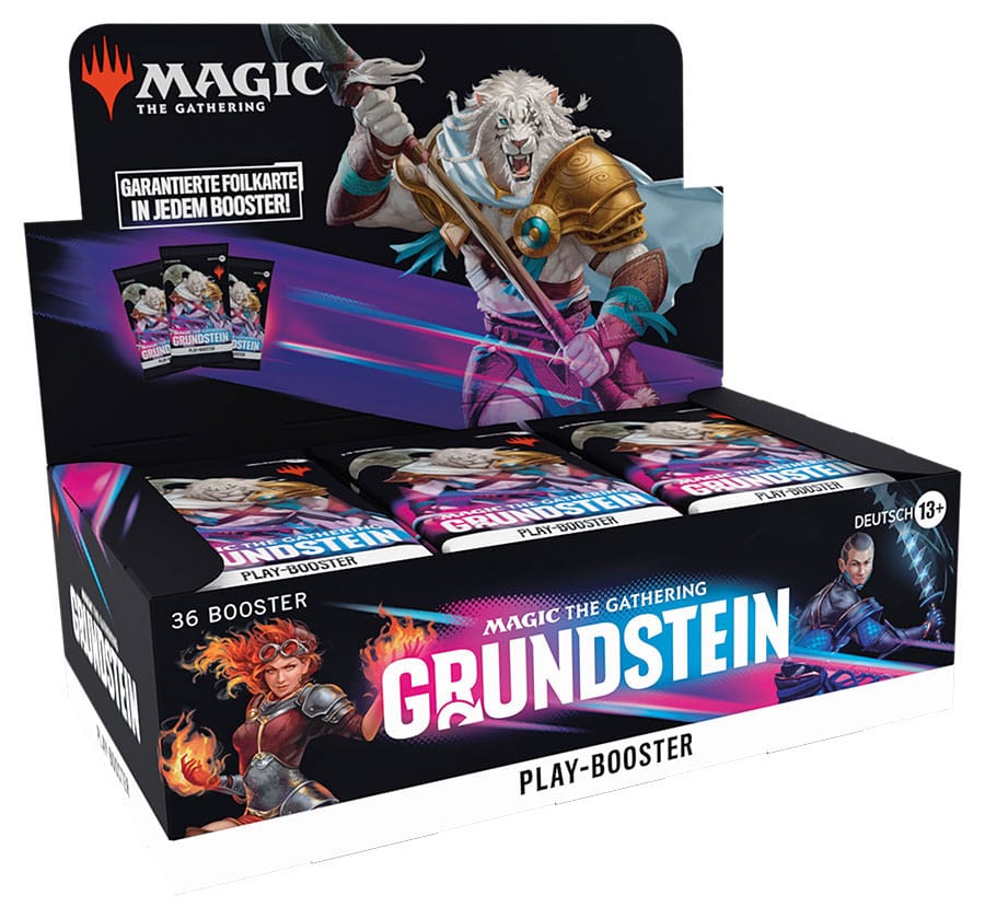 Magic the Gathering Grundstein Play Booster Display (36) german