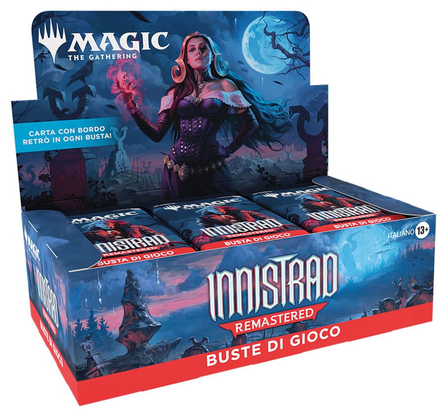 Magic the Gathering Innistrad Remastered Play Booster Display (36) italian