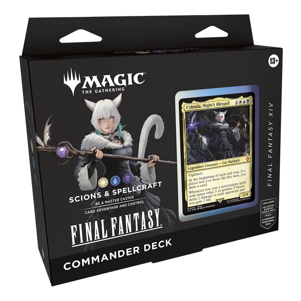 Magic the Gathering Final Fantasy Commander Decks Display (4) English