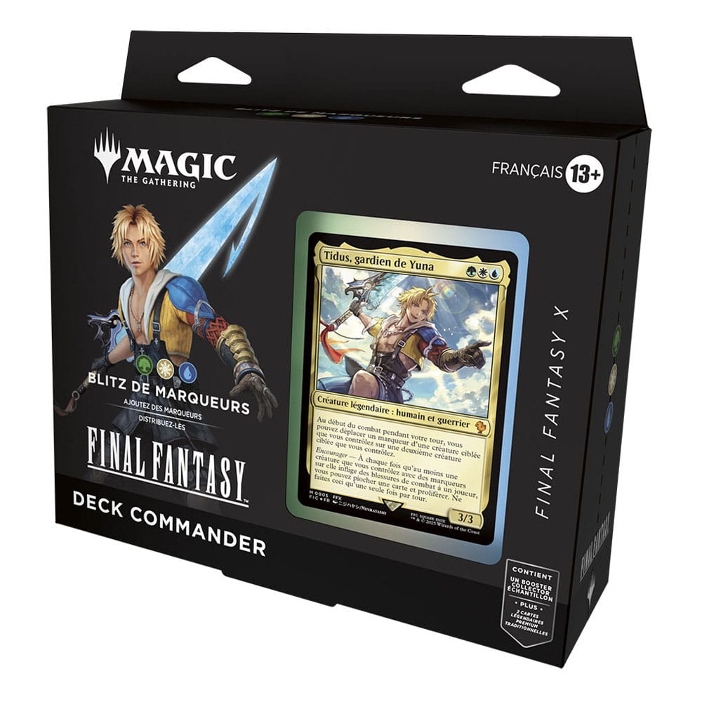 Magic the Gathering Final Fantasy Commander Decks Display (4) French