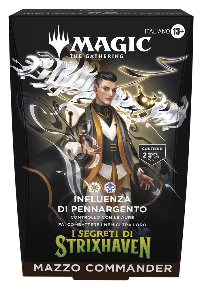 Magic the Gathering I Segreti di Strixhaven Commander Decks Case (5) italian