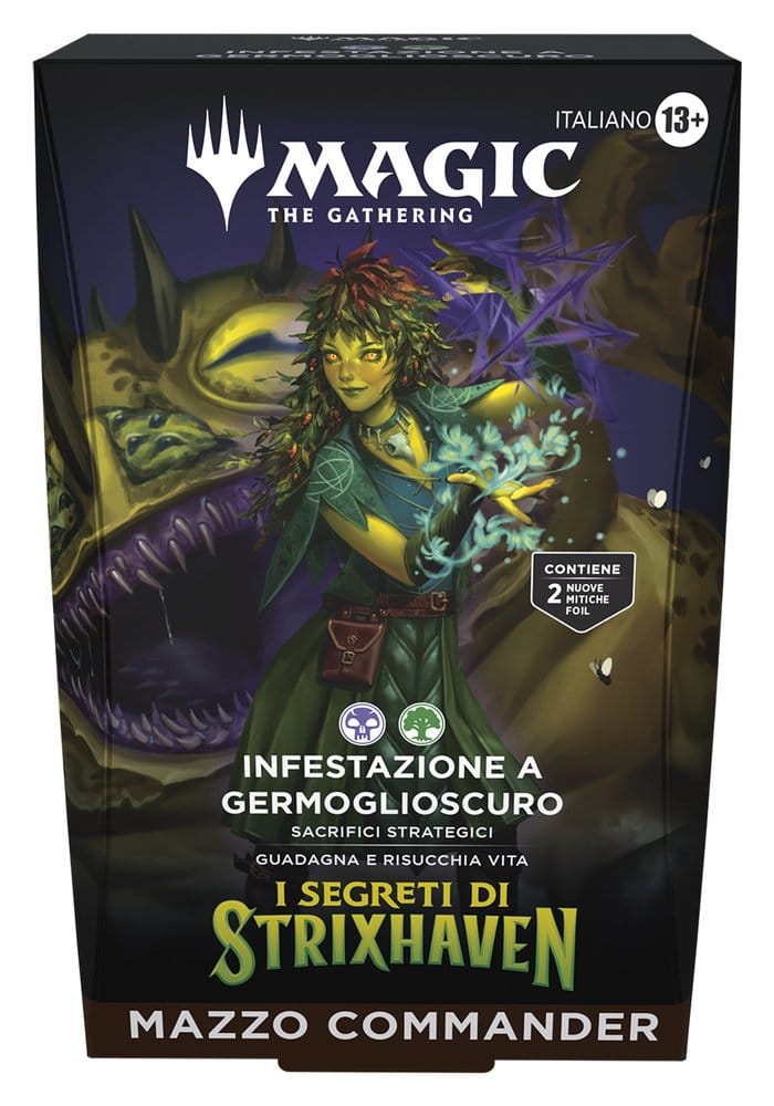 Magic the Gathering I Segreti di Strixhaven Commander Decks Case (5) italian