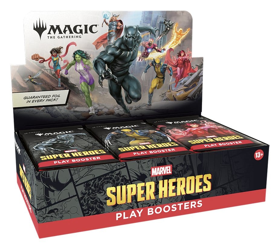 Magic the Gathering Marvel Super Heroes Play Booster Display (30) English