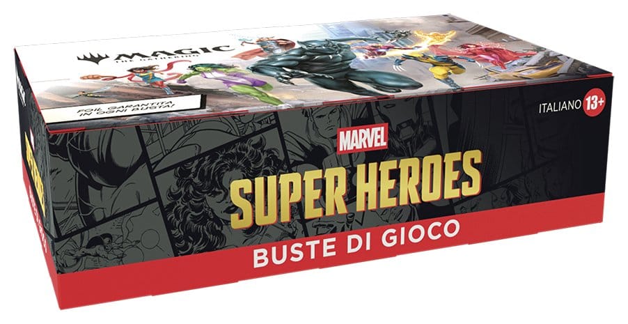 Magic the Gathering Marvel Super Heroes Play Booster Display (30) italian
