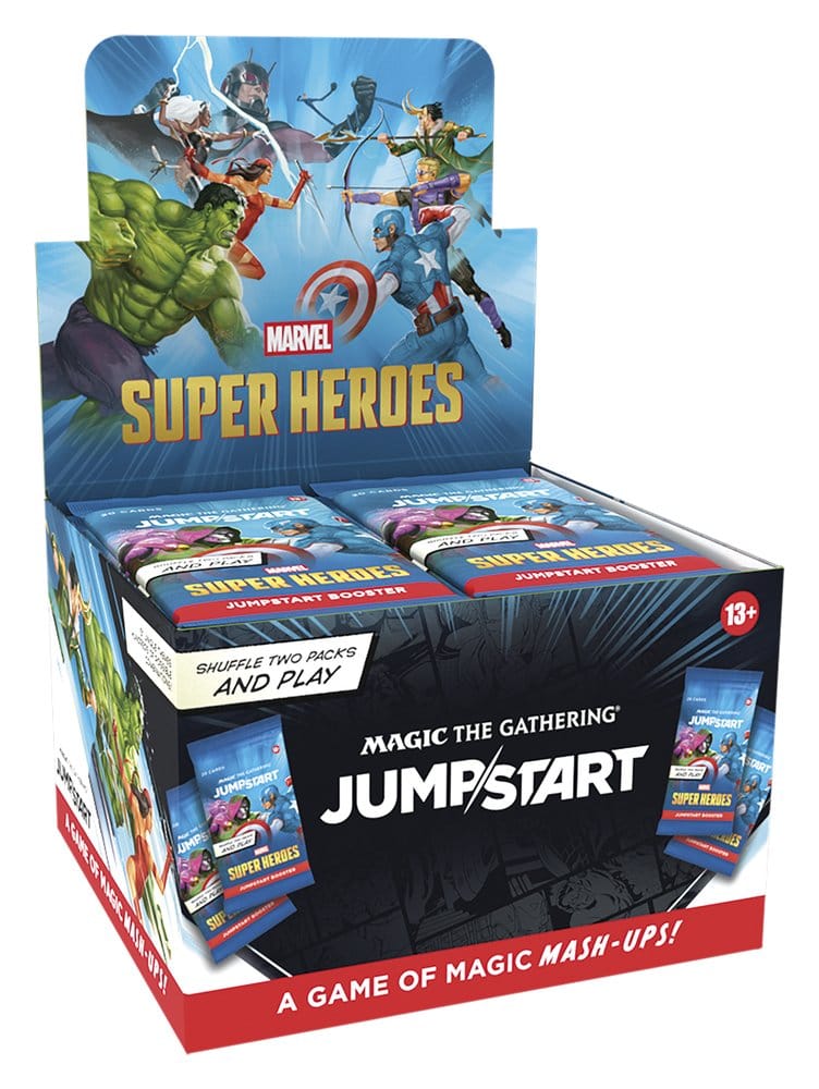 Magic the Gathering Marvel Super Heroes Jumpstart Booster Display (24) english