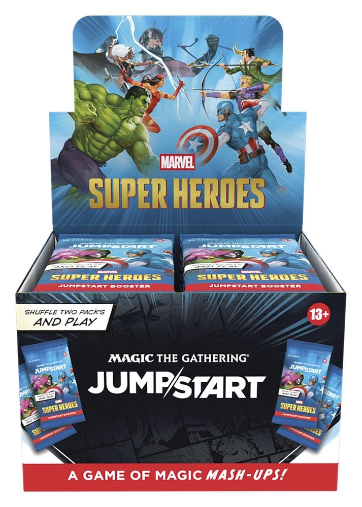 Magic the Gathering Marvel Super Heroes Jumpstart Booster Display (24) english