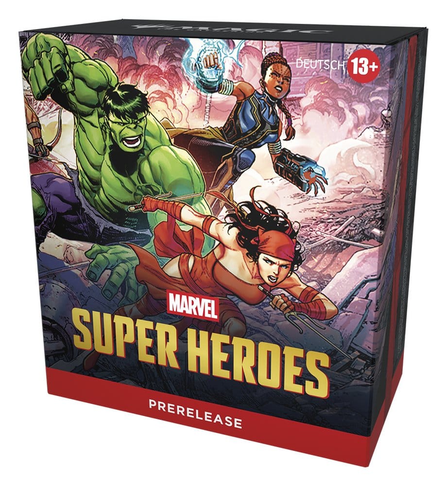 Magic the Gathering Marvel Super Heroes Prerelease Packs Case (15) german