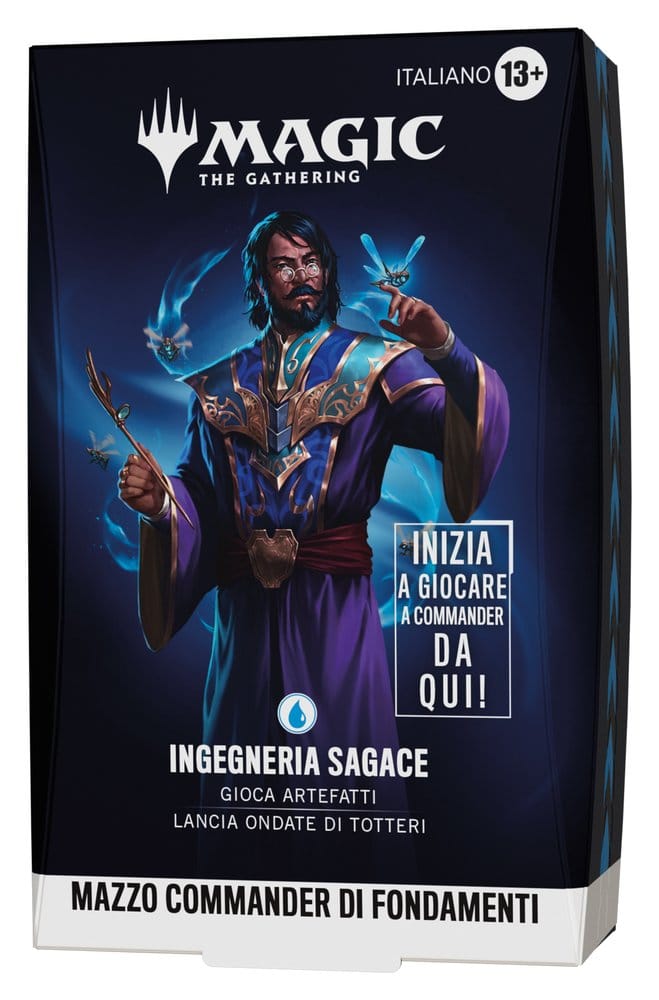 Magic the Gathering Foundations Commander Decks Case (5) Italian
