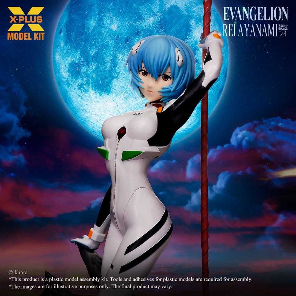 Evangelion Plastic Model Kit 1/8 Rei Ayanami 20 cm (Reproduction)