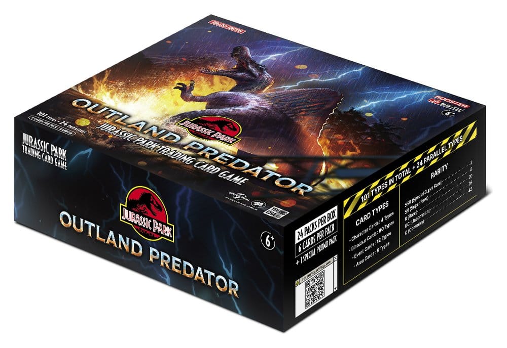 Jurassic Park TCG Outland Predator Booster Packs Display (24) *English Version*