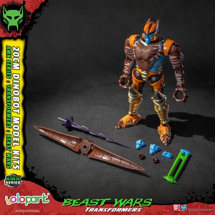 Transformers: Beast Wars AMK Series Plastic Model Kit Dinobot 20 cm