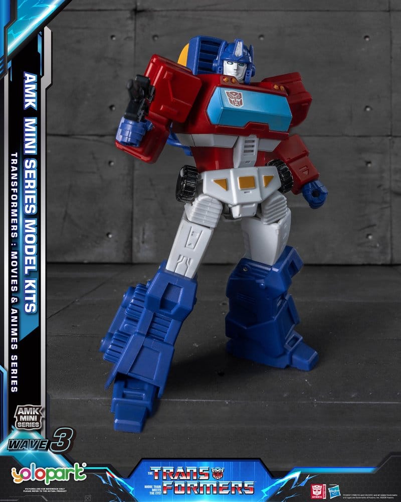 Transformers Generation One AMK Mini Series Plastic Model Kit Wave 3 Orion Pax IDW 11 cm